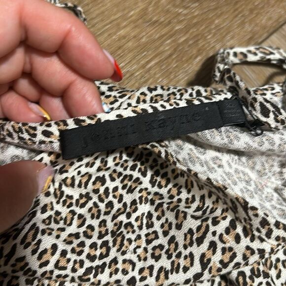 NWT Jenni Kayne Leopard Slip Dress - Picture 9 of 10
